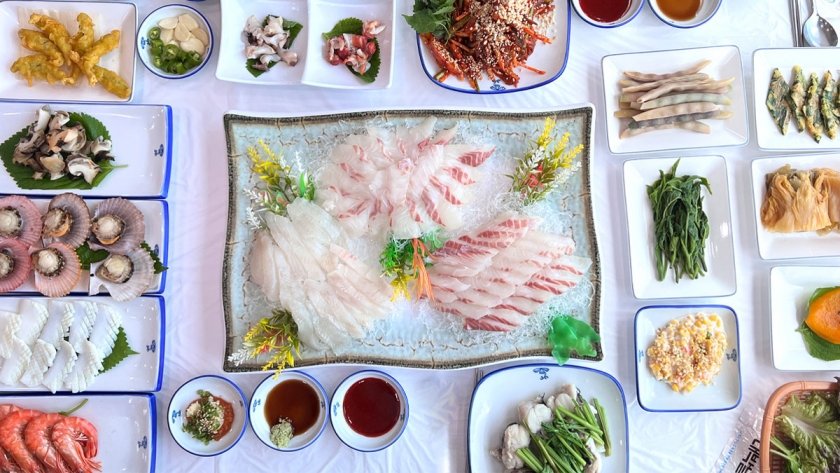외포11번가횟집 회 한상