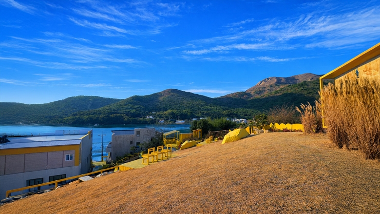 시원하게 보이는 다대항