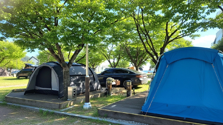 거제 학동자동차야영장