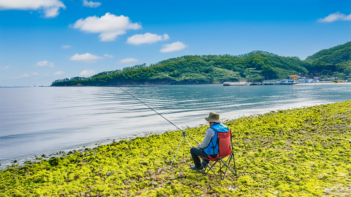 구영방파제 낚시와 캠핑