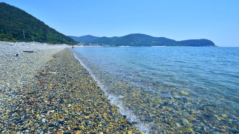 몽돌해변 맨날 산책