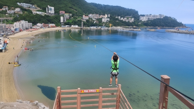 국내 최초 왕복 집라인!