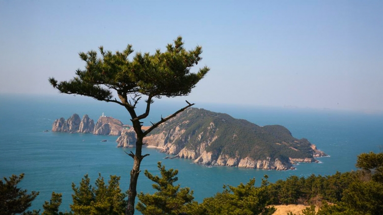모세의 기적, 소매물도 등대섬