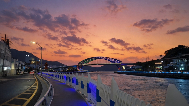 미수해안로 산책