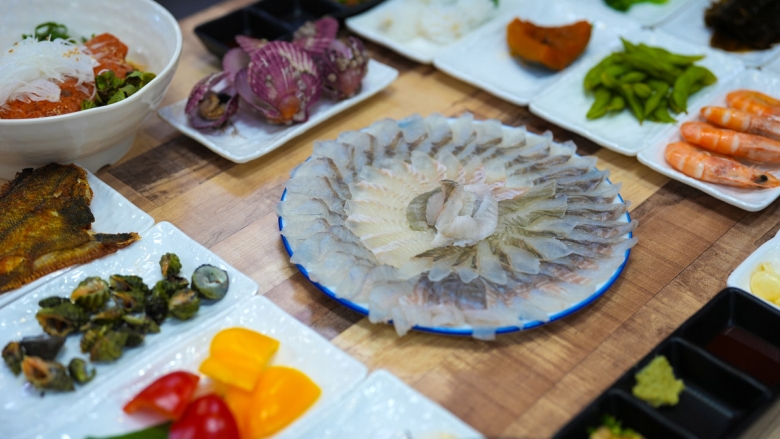 거제 바다의 싱싱함을 한 상 가득!